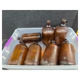 Brown glass
