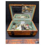 Jewelry box and contents
