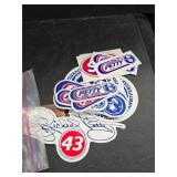 Nascar patches and stickers