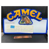 1989 NOS Camel Sign