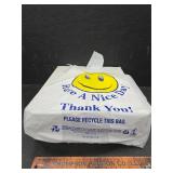 Smiley face bags