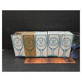 Blue Swirl goblets