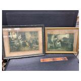 2 vintage prints