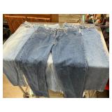 3 pair of Levi jeans