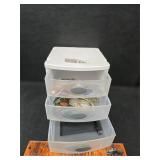 Sterilite drawers and contents