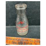 Garland Lake Dairy Asheboro NC Milk Bottle
