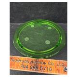 Green sunflower trivet