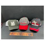 3 hats
