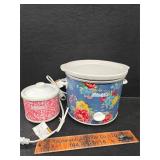 Pioneer Woman slow cookers one lid missing