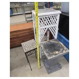 3 plant stands