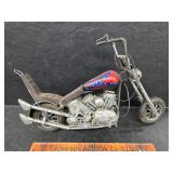 Metal motorcycle