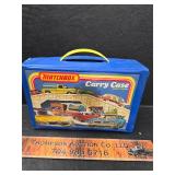 Matchbox carry case and contents