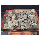Crystals and rocks