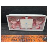 Pottery barn crystal butterfly finials