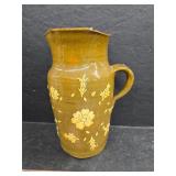 Pottery pitcher