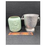 Ice bucket and cookie jar no lid