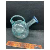 Art glass pitcher