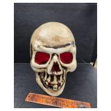 Plastic lighted skull
