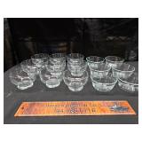 Pyrex custard dishes and others