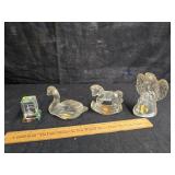 Glass paperweights