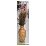 Vase and contents