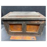 Small antique tool chest
