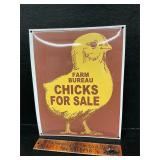 Enamel concave sign