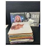 Large lot of albums