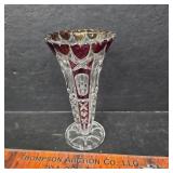 Anna Hutte Bleikristall crystal vase