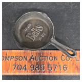 1962 Belks Cast Iron Ashtray