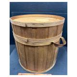 Wood basket style cooler