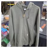 Medium Carhartt Zip up Sweat Shirt