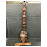 Wood Carved Offering Bowl