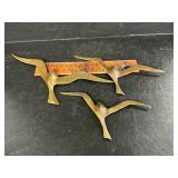 Brass birds