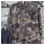Ladies Camo Sweatshirt Large