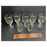 Christmas glasses