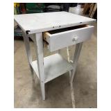One drawer side table