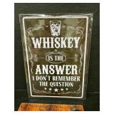 Metal sign