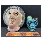 Handmade Pottery masks
