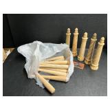 Wooden bats and light houses