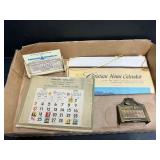 Vintage calendars