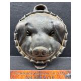 Cast iron pig head mold