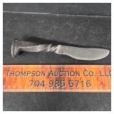 Hand Forged Railroad Spike Knife