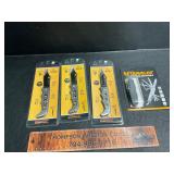 4 new knives