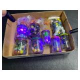 Vintage marbles some uranium glass