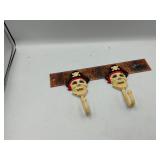 Cast iron coat hooks
