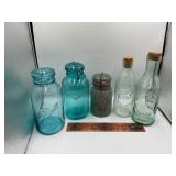 Vintage jars and bottles