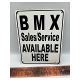 Metal sign