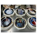 6 Star Trek plates