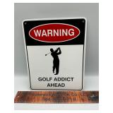 Metal sign